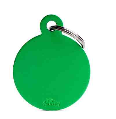 MEDALLA ALUMINIO (CIRCULO GRANDE VERDE)